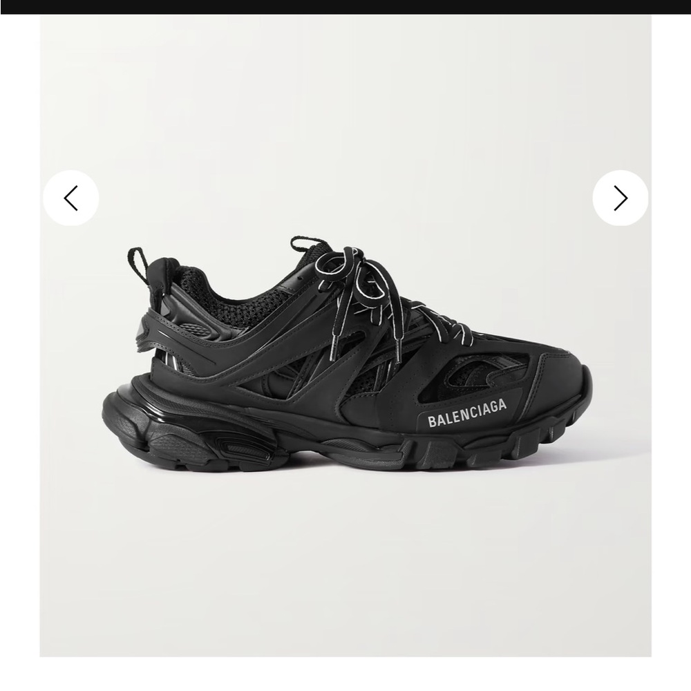Balenciaga Tracker sneakers in black size 44 men brand new